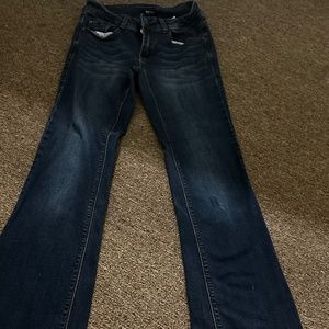 Dark wash jeans